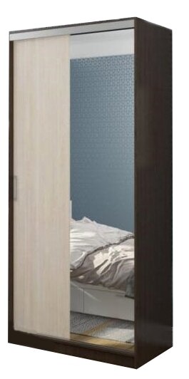 фото Шкаф-купе для спальни Стендмебель Альянс 1.0