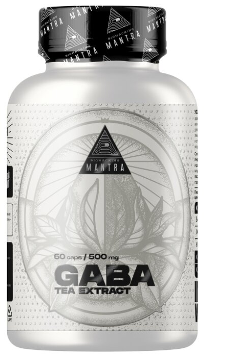 Капсулы Biohacking Mantra Gaba Tea extract 500 мг №60