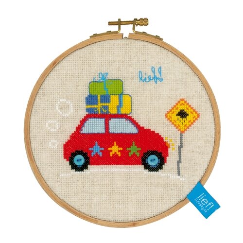 фото Набор для вышивания каникулы на автомашине ii pn-0150916 vervaco