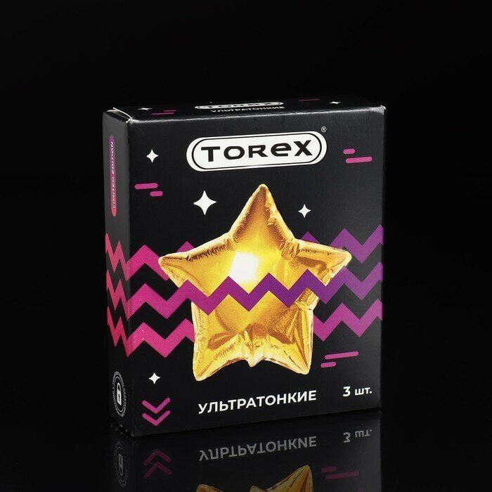 Презервативы Torex Party, ультратонкие, 3 шт