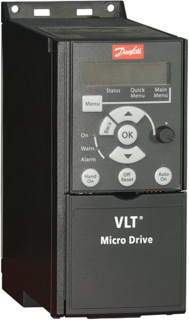 Преобразователь частоты Danfoss 132F0003 0,75кВт VLT Micro Drive FС 51