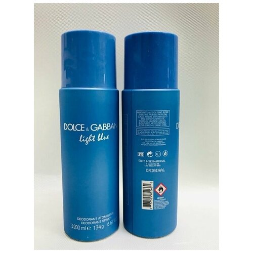 Дезодорант-спрей Dolce  Gabbana Light Blue 200ml