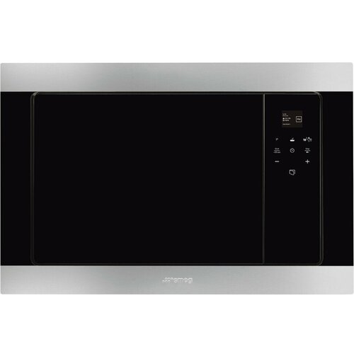 Микроволновая печь встраиваемая Smeg FMI320X2, серый металлик кастрюля eclipse 3 7 л 20 см зеленая 3700105 berghoff