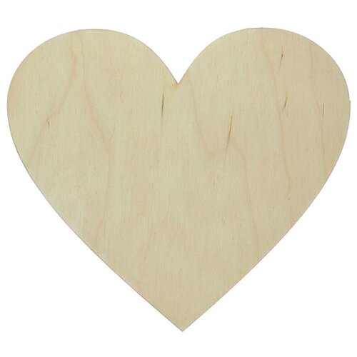 фото Astra & craft деревянная заготовка доска сердечко (l-248)