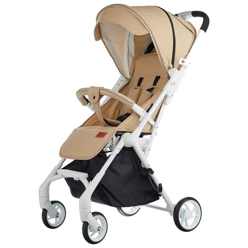фото Прогулочная коляска Nuovita Sfera beige bianco, цвет шасси: белый