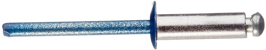 Заклепка вытяжная 48x16 мм алюминий/сталь синяя RAL 5005 (100 шт.)