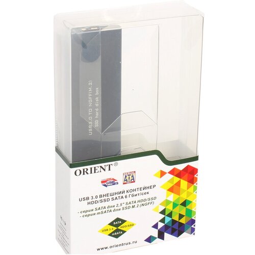 ORIENT 3502U3 Внешний корпус (бокс) для накопителей HDD/SSD