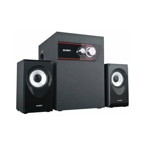 Акустическая система SVEN MS-305 черный акустическая система 21 мощность RMS 20Вт 2x10Вт FM-тюнер USBSD дисплей ПДУ Bluetooth 1059100₽