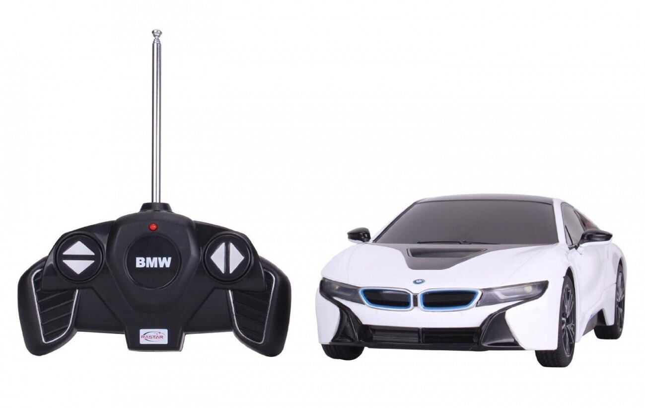 Машина р/у 1:18 BMW i8 белый Rastar 59200W