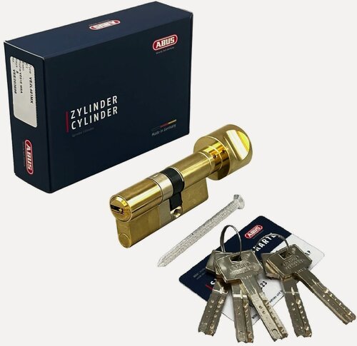 Изображение товара Механизм цилиндровый ABUS VELA 2000 110(45x65В) ключ/вертушка MX MS (5 key)
