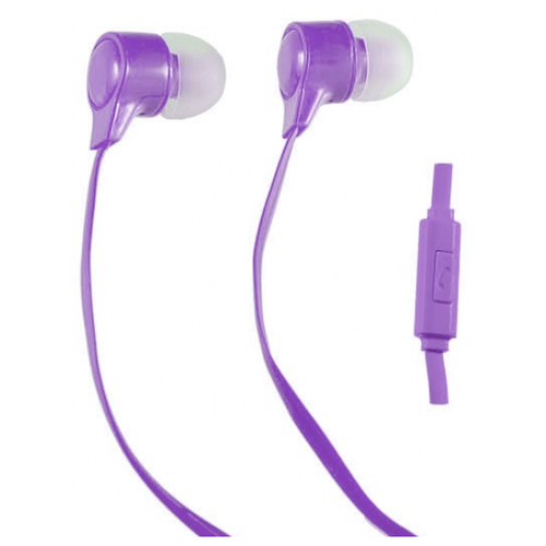 Наушники Perfeo Handy, mini jack 3.5 mm, violet