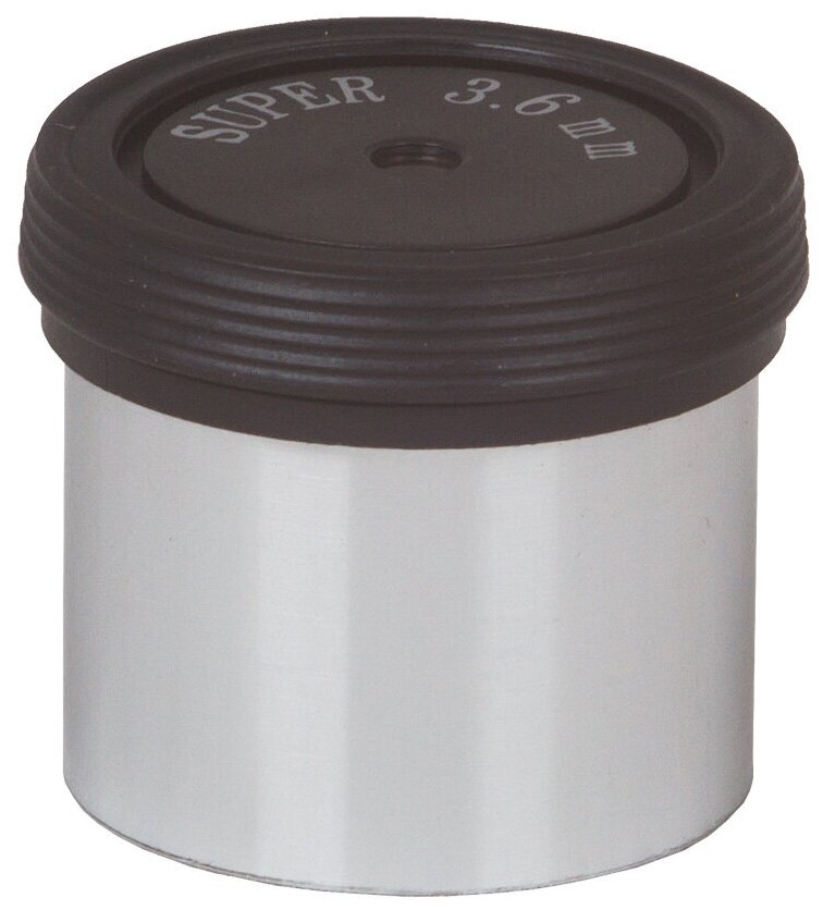 Окуляр Sky-Watcher Super 3,6 мм, 1,25", для телескопов, оптическая схема: Супер-Кельнер (Super Kellner), ахромат — фото 1