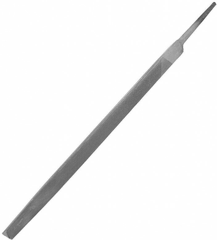 Напильник тундра, для заточки цепей пил, трехгранный, сталь У10, №3, 200 мм - фотография № 4