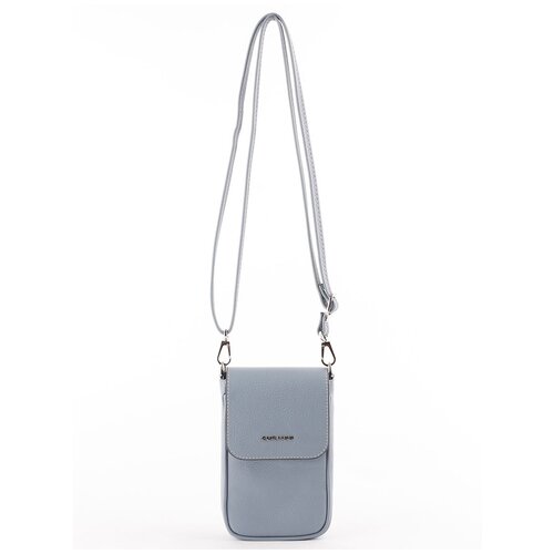 фото Женская сумка-чехол для смартфона кросс боди из натуральной кожи curanni