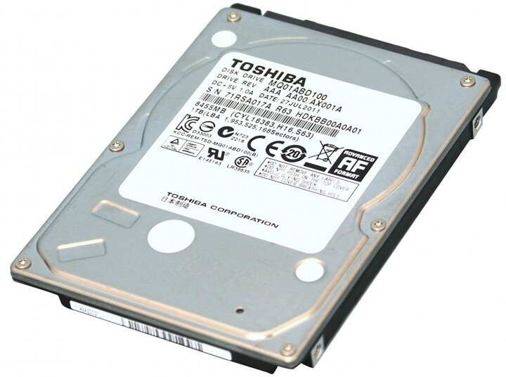 Жесткий диск Toshiba MK1234GSX 120Gb 5400 SATA 2,5" HDD