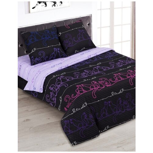 фиолетовый, черный