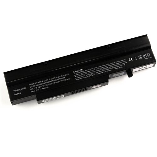 Аккумулятор для Fujitsu-Siemens Amilo V3405 V3505 108V 4400mAh pn BTP-B4K8 604B90T011 1770₽