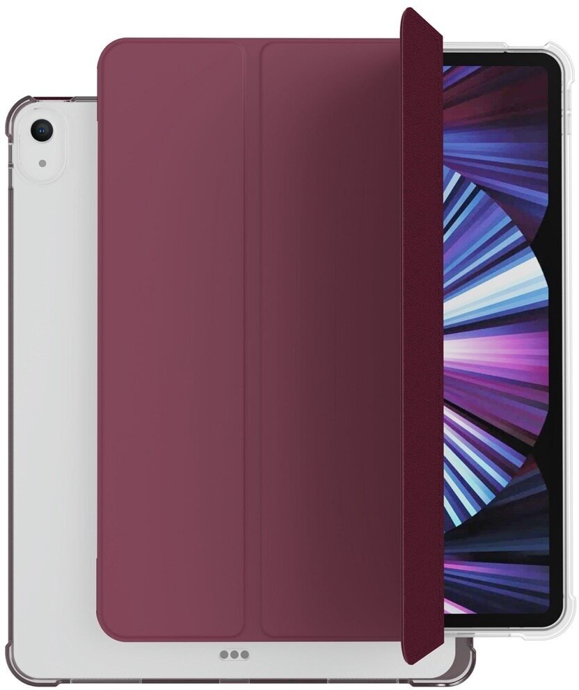 Чехол защитный VLP Dual Folio Case для iPad 10, марсала