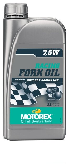 Масло вилочное MOTOREX RACING FORK OIL 7,5W 1л.