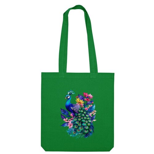 фото Сумка шоппер us basic, зеленый