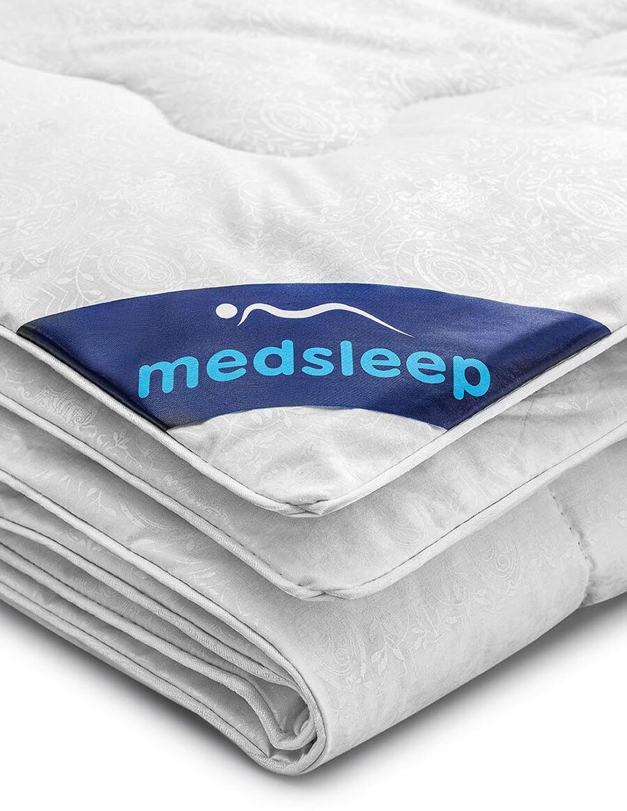 Одеяло Medsleep Landau, теплое, 175 x 200 см, белый - фото №10