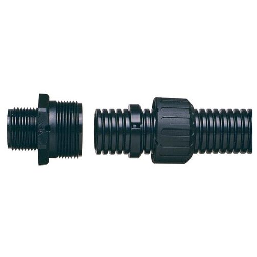 Резьбовое соединение для гофрированной пластиковой трубы шланга ABB 7TCA296000R1470 черный 11544₽