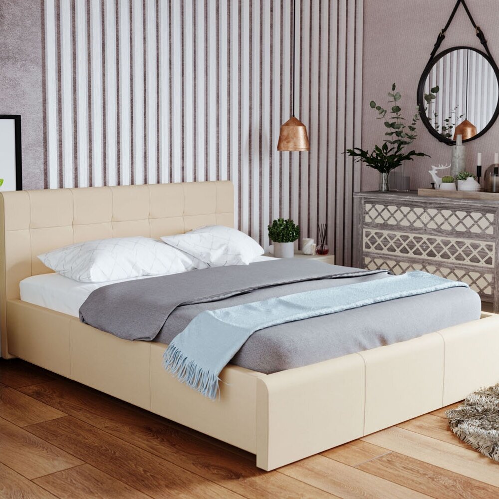 Обшивка кровати своими руками экокожей - 86 фото