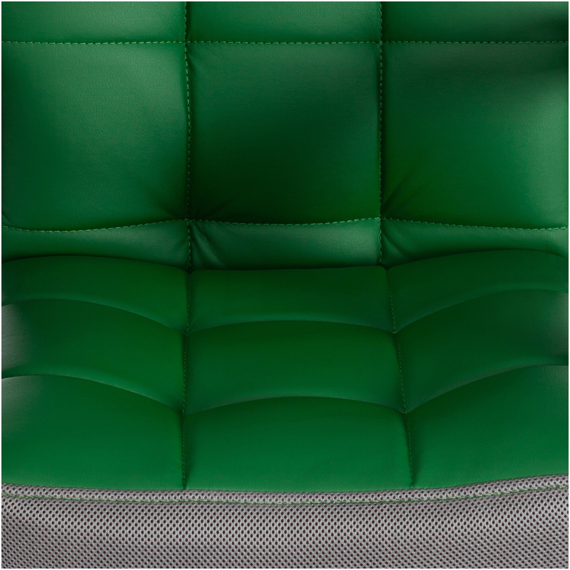 Компьютерное кресло TetChair Trendy для руководителя, обивка: искусственная кожа/текстиль, цвет: зеленый - фотография № 9