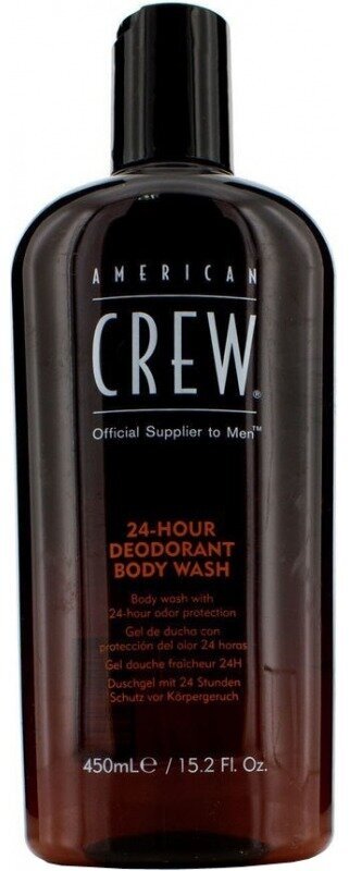 American Crew 24-Hour Deodorant Body Wash Гель для душа дезодорирующий 450 мл (American Crew, ) - фото №9