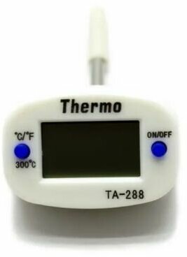 Термометр электронный ТА 288 7 см белый