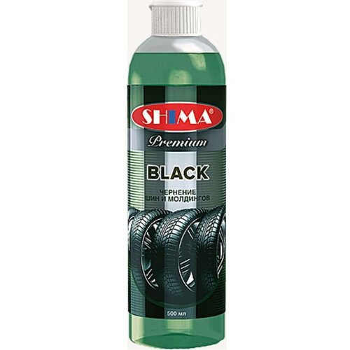 Чернитель для шин и молдингов SHIMA PREMIUM BLACK 500 мл 4631111103340