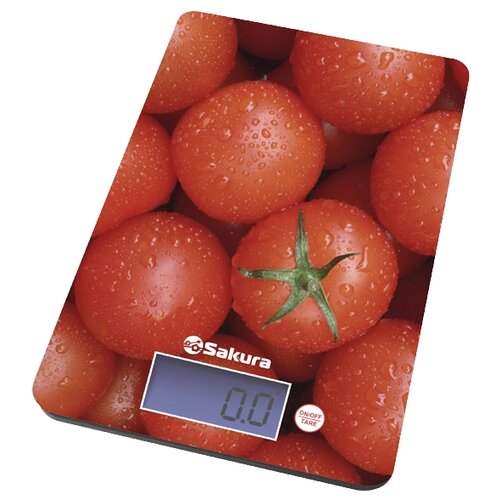 фото Кухонные весы sakura sa-6075 томат