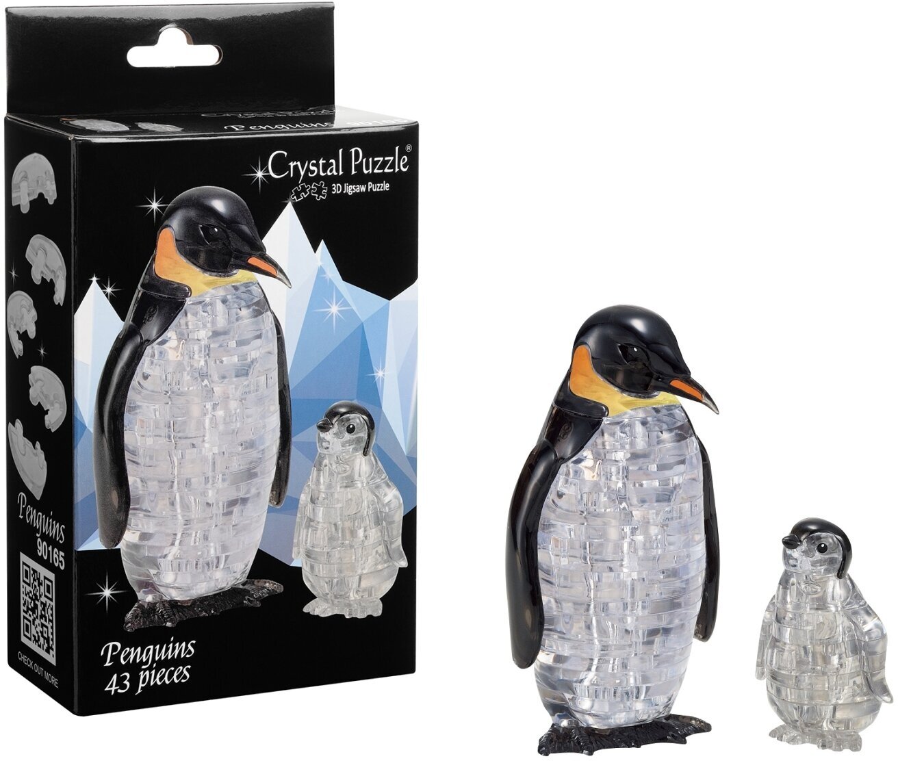 3D головоломка "Пингвины" (90165) Crystal Puzzle - фото №7