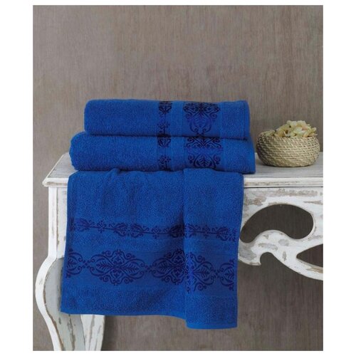 фото Полотенце махровое "karna" rebeka ; парламент ; размер: 100 х 150