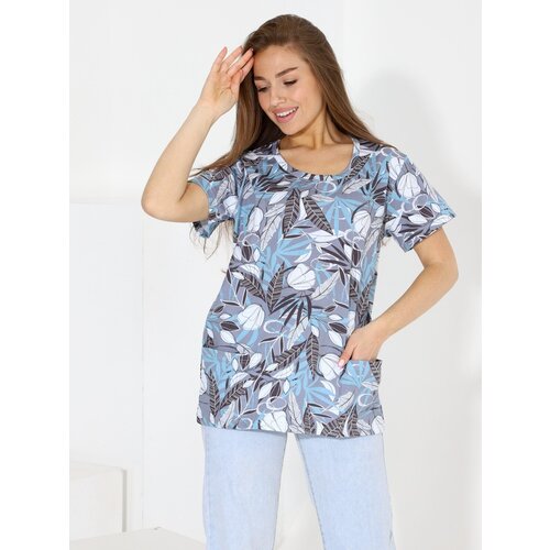 фото Футболка папа швей, размер 62, серый