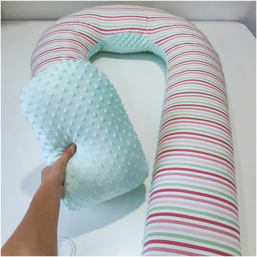 Подушка для беременных подушка theraline для беременных 190 см галочки