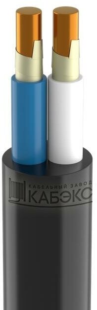 Кабель ВВГнг(А)-FRLS 2х2.5 ОК (N) 0.66кВ (м) Кабэкс, кабэкс ТХМ00137612 (1 м.)