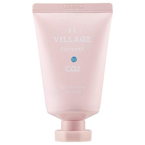 фото Village 11 Factory База под макияж By J col Daily Boosting Sun Base SPF50+/PA++++ 30 мл белый