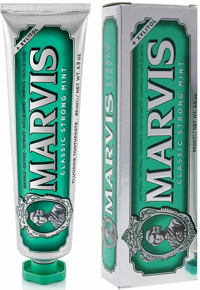 Зубная паста Marvis Classic Strong Mint Классическая мята 85 мл