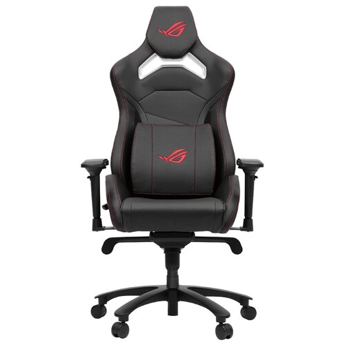 фото Компьютерное кресло asus rog chariot core gaming chair игровое, обивка: искусственная кожа, цвет: черный