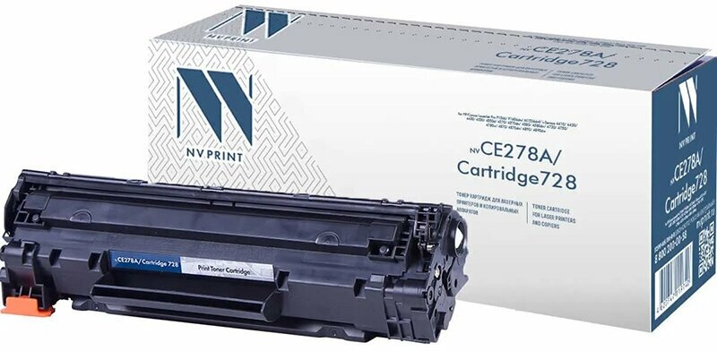 Картридж NV Print CE278A/728 для HP P1566/M1536dn/P1606dn/Canon MF4580/4570/4550/4450/4430/4410