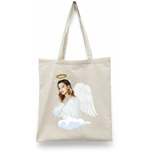 фото Сумка-шоппер унисекс каждому своё "юля гаврилина/юлька шпулька/gavrilina" черная