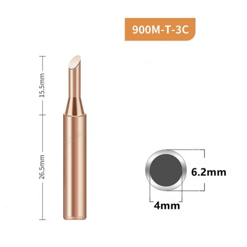 Жало паяльное медное 900M-T-3C жало паяльное element 900m 3c