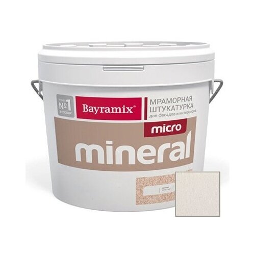 Декоративная штукатурка Bayramix Mineral Micro 644+SILVER 15 кг штукатурка мраморная bayramix micro mineral 681 15 кг