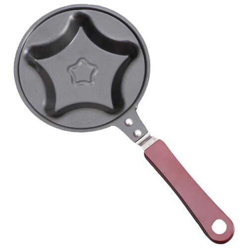 фото Сковорода для оладий доляна звезда 122264, 12 см, черный