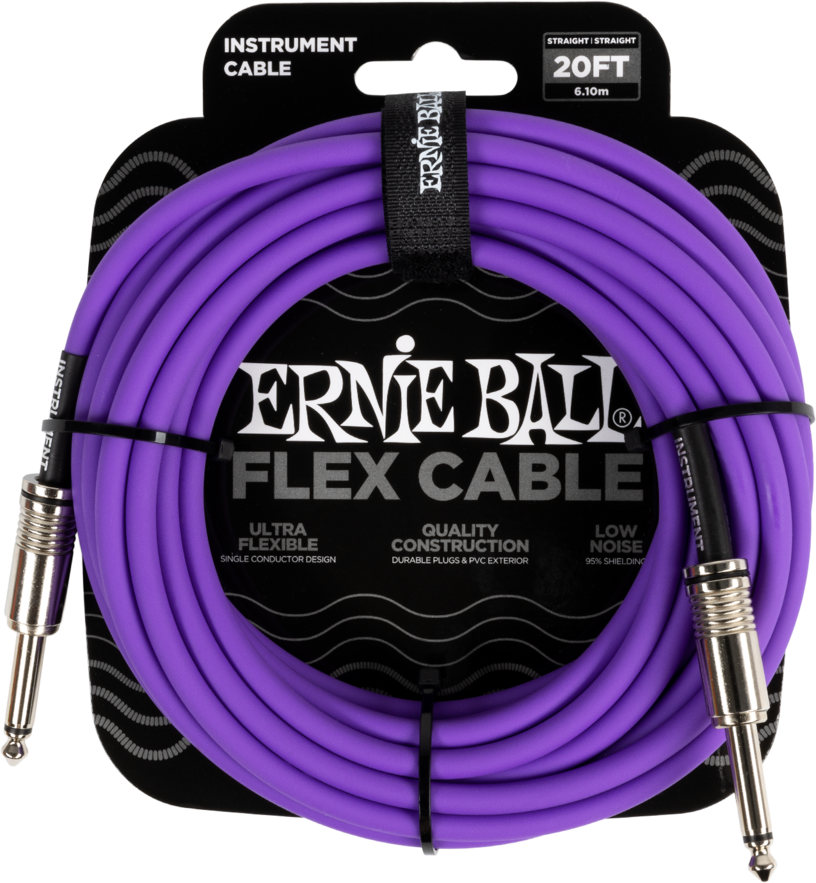 ERNIE BALL Flex 6420 - кабель инструментальный 6 метров