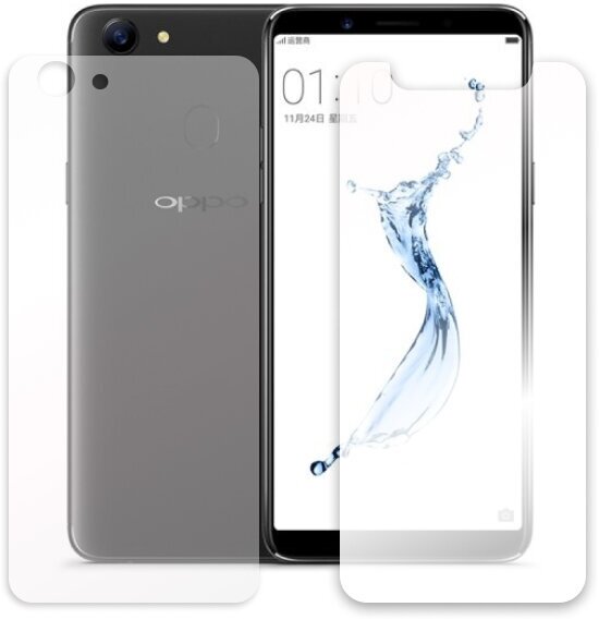 Гидрогелевая пленка LuxCase для Oppo A79 0.14mm Front and Back Transparent 87651 - фото №8