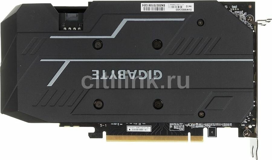 Видеокарта GIGABYTE GeForce GTX 1660 SUPER OC 6G GV-N166SOC-6GD ОЕМ