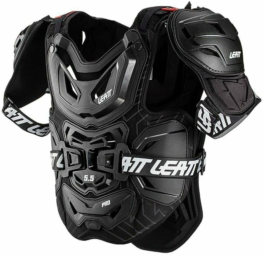 Защита панцирь для мотоцикла эндуро/мотокросс Leatt Chest Protector 5.5 Pro (Black OS 2022 (5014101111))