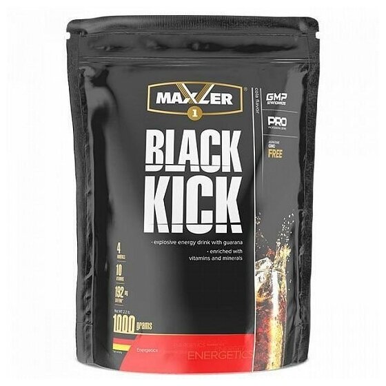MAXLER EU Black Kick (Пакет) 1000 г (Cola Flavor)